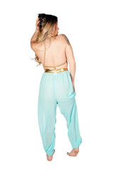 Turquoise Arabian Nights Pants