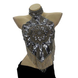 Beaded Halter Top