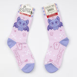 Widdle Bat Guy Crew Socks