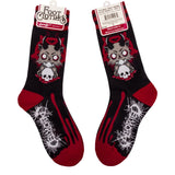 FootClothes x Aborted Death Kitty Crew Socks