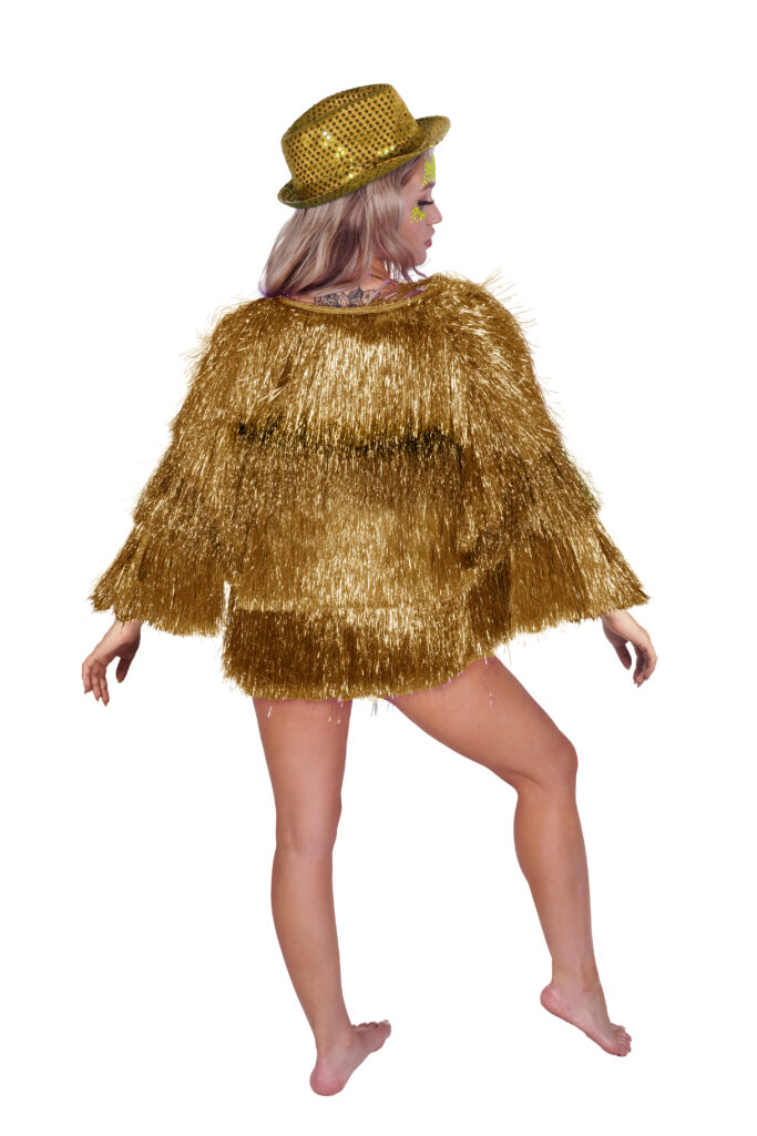 3 Layer Tassel Jacket