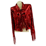 Tassel Fringe Sequin Jacket