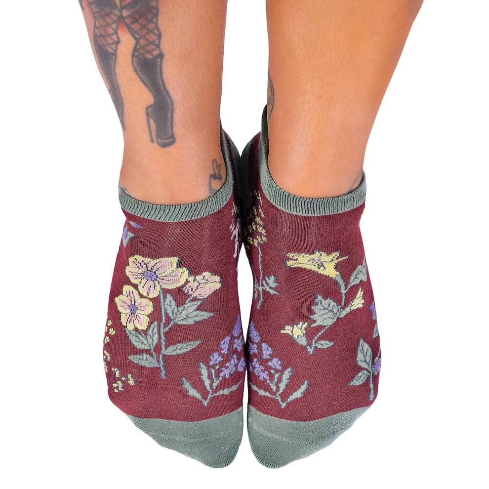 Baneful Botany Ankle Socks
