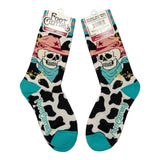Disco Cowboy Crew Socks