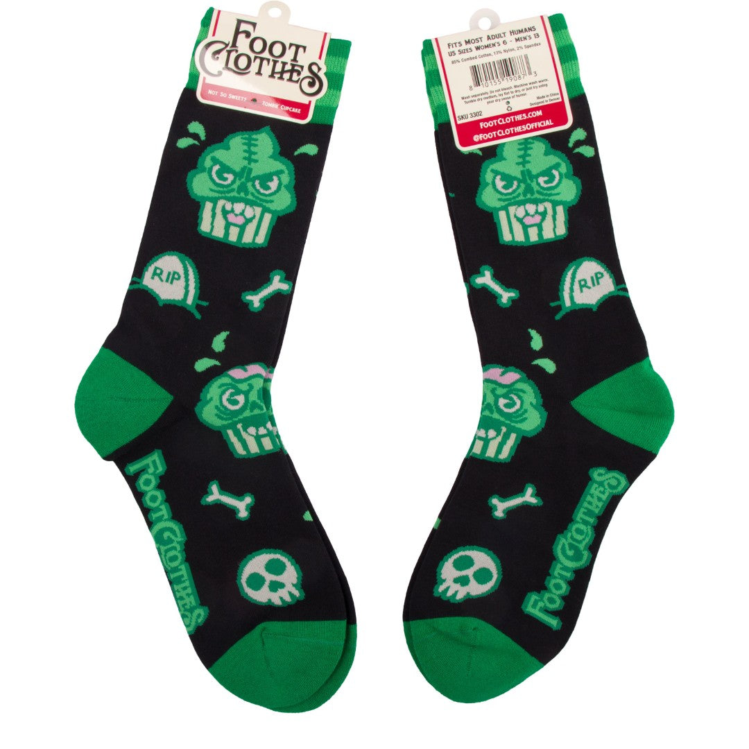 Zombie Cupcake Crew Socks