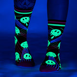 Laser BassFace Melt Supreme Crew Socks