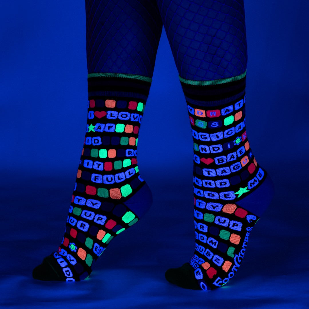 Kandi Land Crew Socks