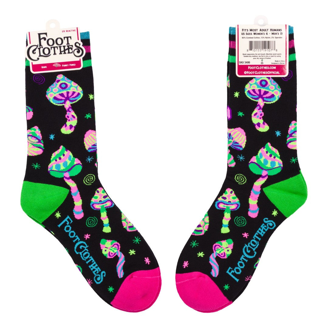 Funky Fungi Crew Socks