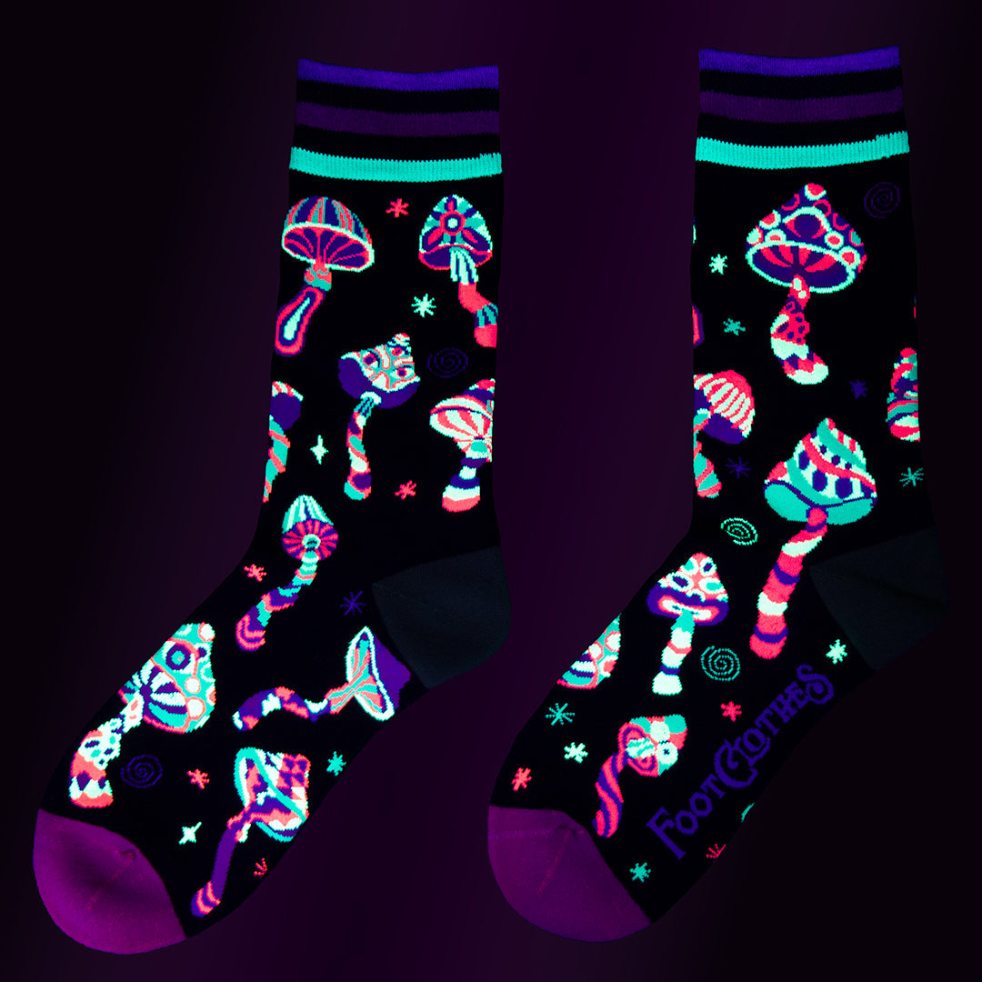 Funky Fungi Crew Socks