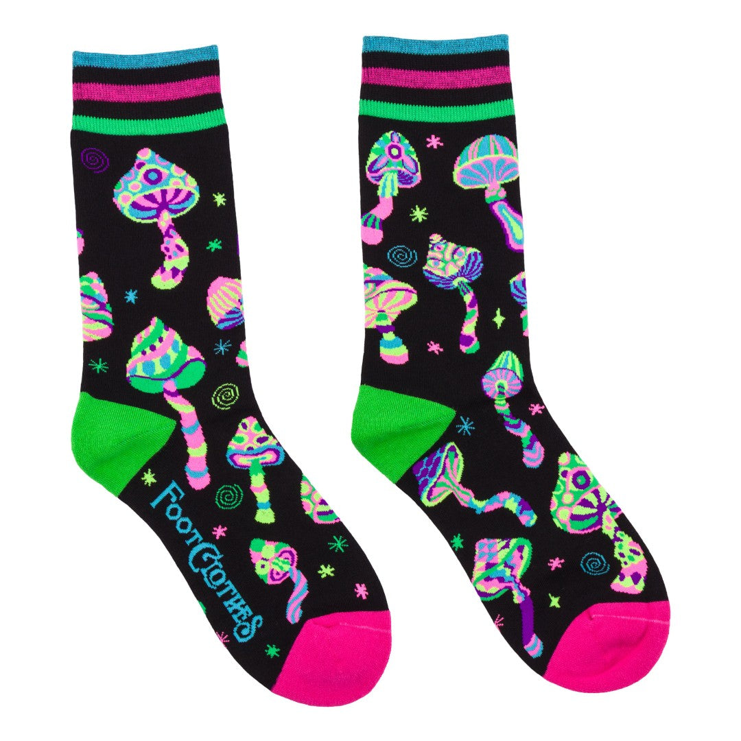 Funky Fungi Crew Socks