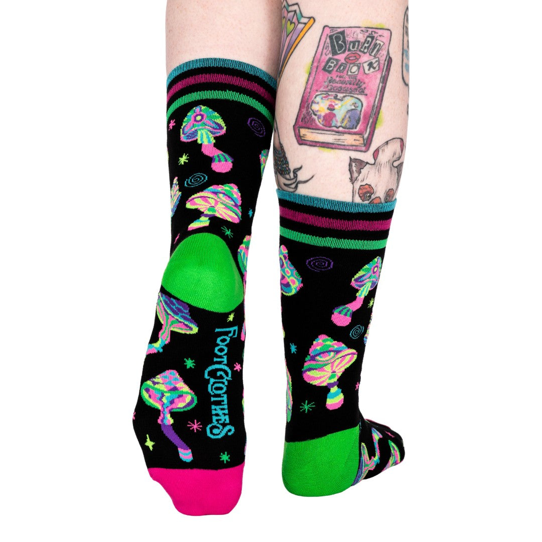 Funky Fungi Crew Socks