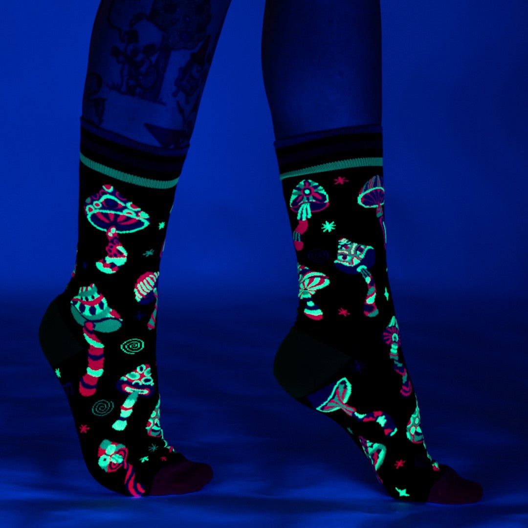 Funky Fungi Crew Socks