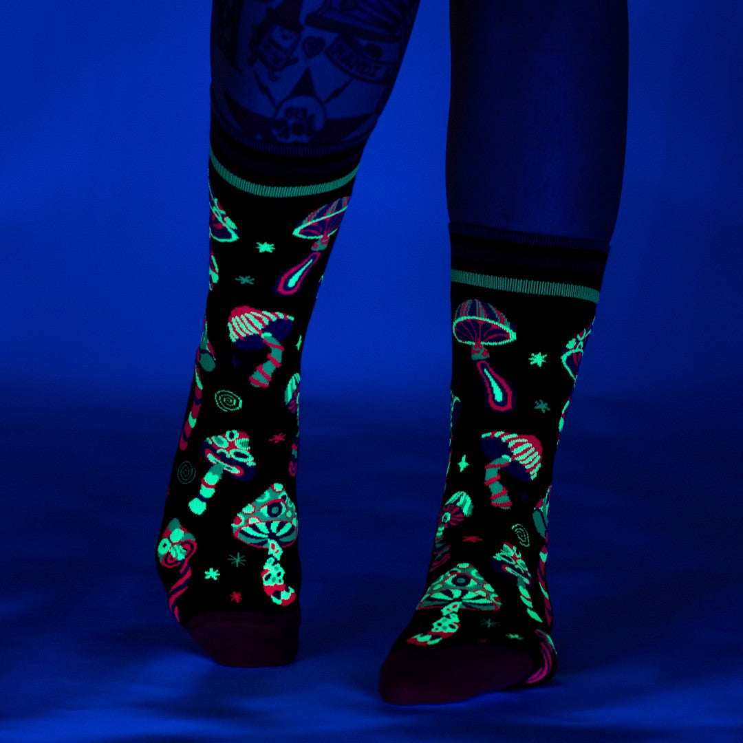 Funky Fungi Crew Socks