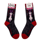 Elvira Mistress of the Dark Crew Socks