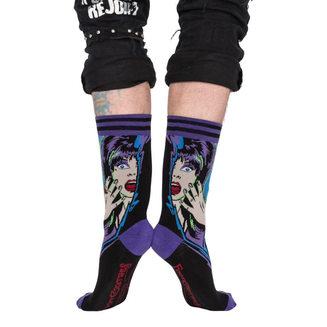 Elvira Unpleasant Dreemz Crew Socks