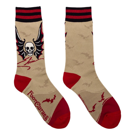 Elvira Cruel Ink Crew Socks