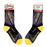 Elvira I Cut You Crew Socks