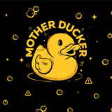 Mother Ducker Crew Socks
