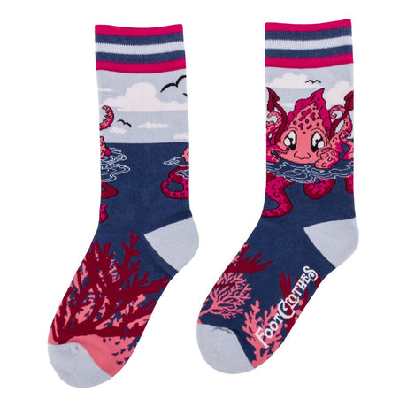 Cute Kraken Crew Socks