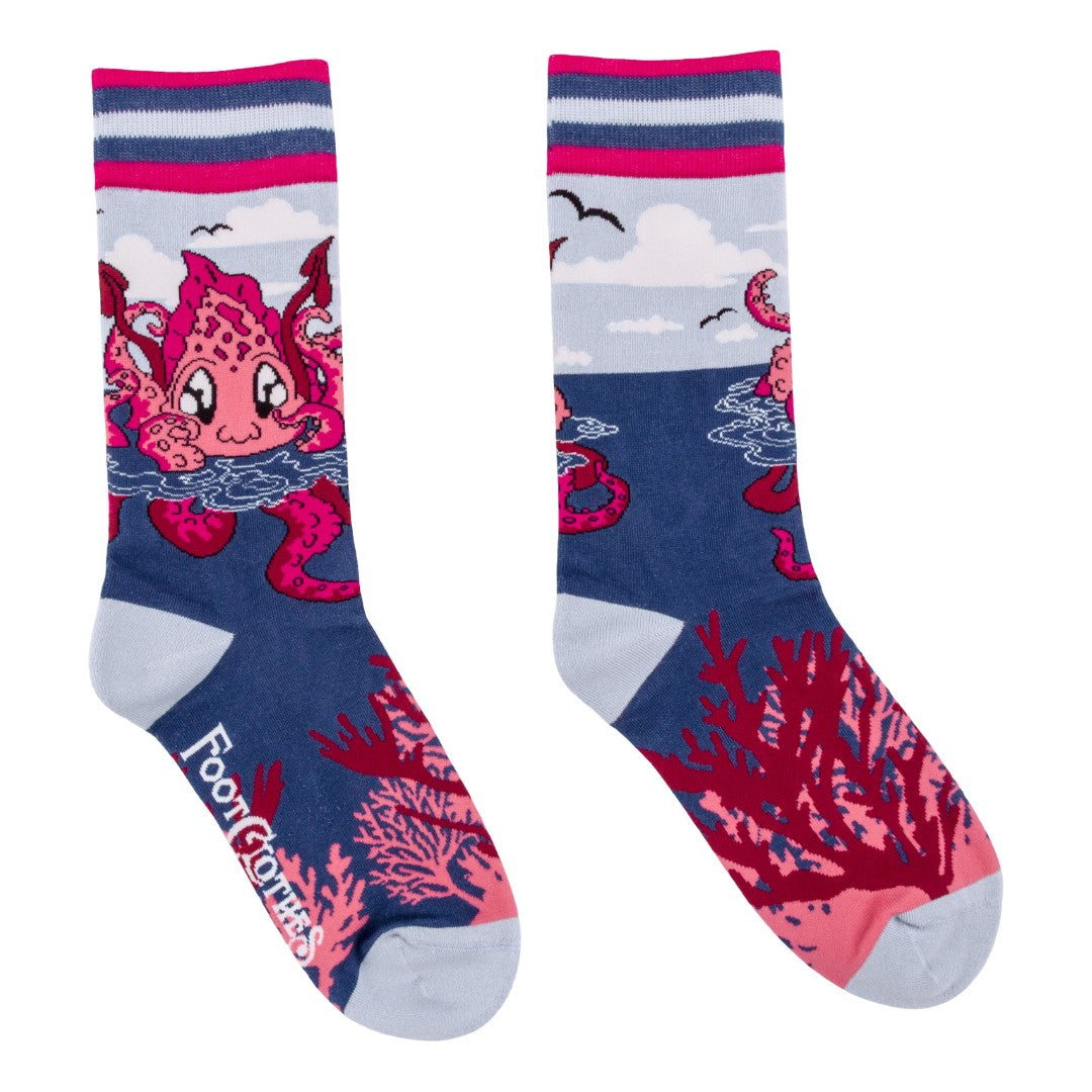 Cute Kraken Crew Socks