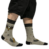 Metamorphosis Death's Head Moth Crew Socks