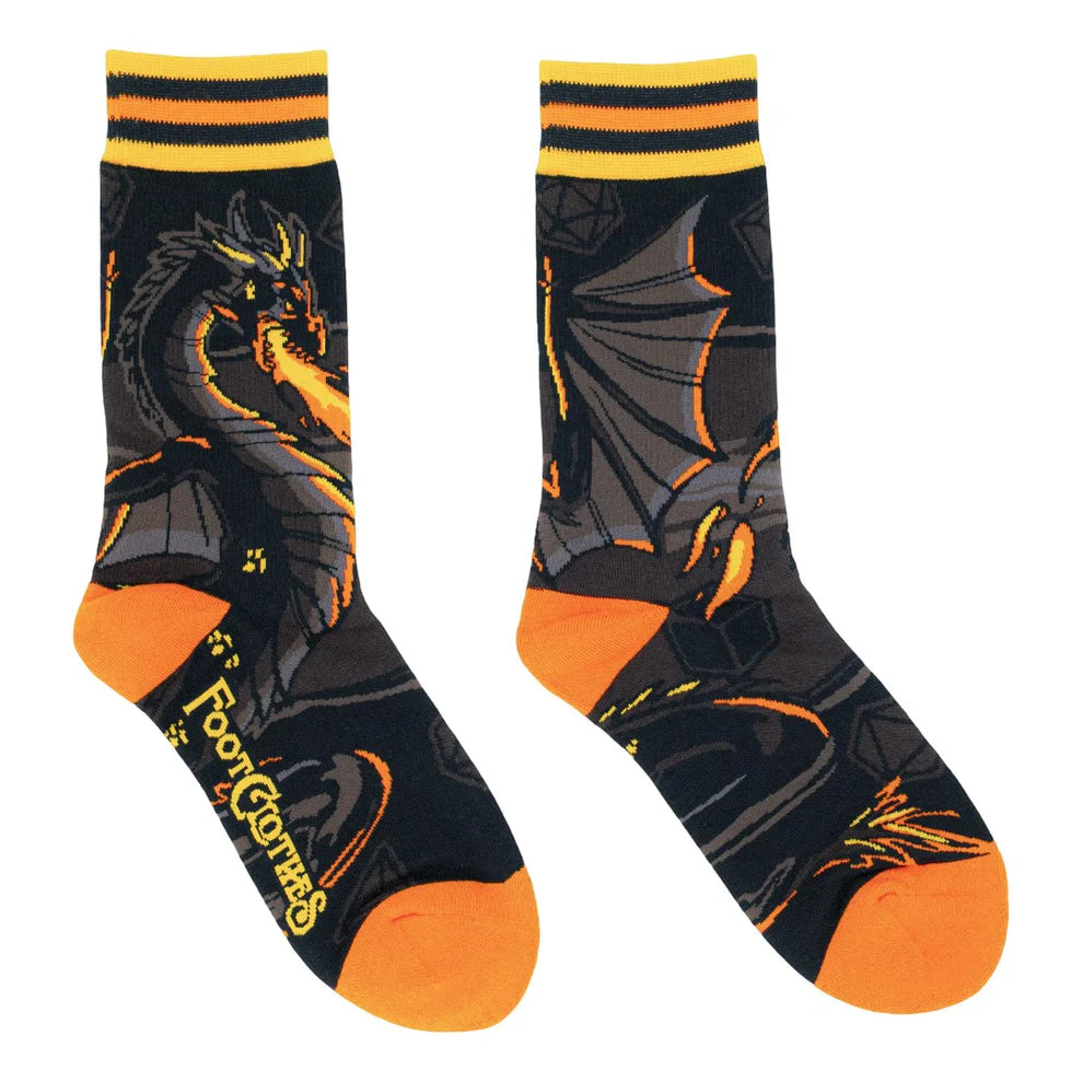 Dragon's Flame Crew Socks