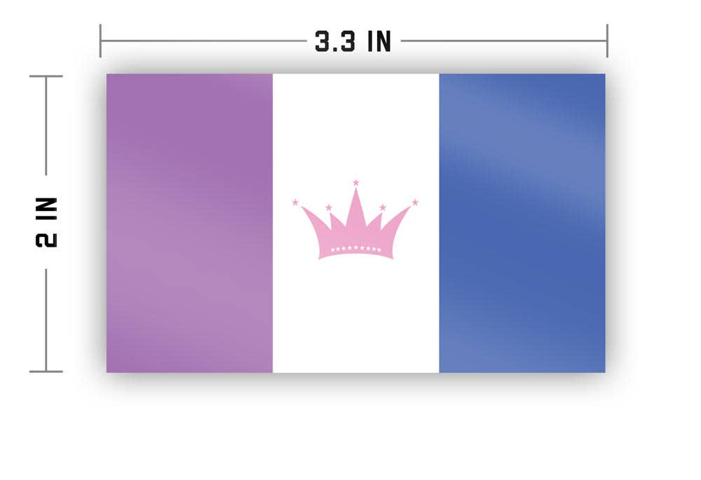Drag Pride Flag Sticker