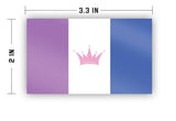Drag Pride Flag Sticker