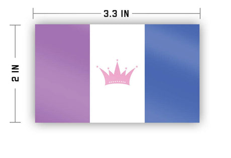Drag Pride Flag Sticker