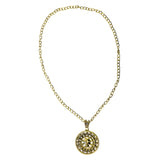 Skull Pirate Compass Necklace
