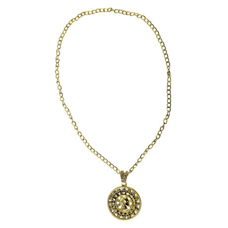 Skull Pirate Compass Necklace