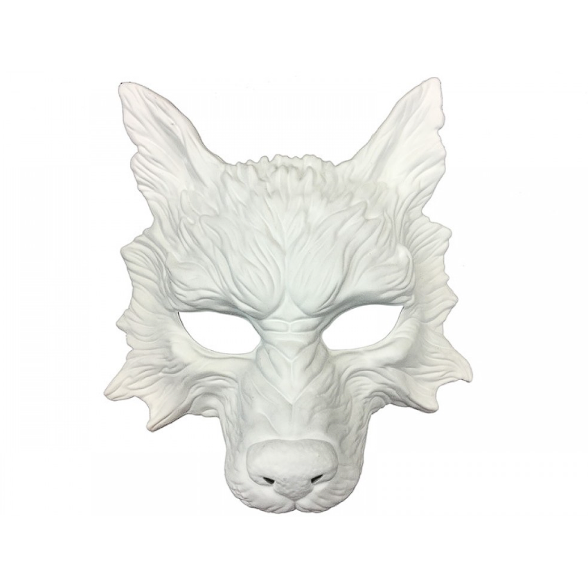 White Wolf Mask