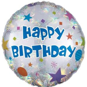 18" Happy Birthday Balloon