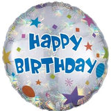 18" Happy Birthday Balloon