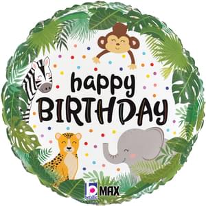 18" Happy Birthday Balloon