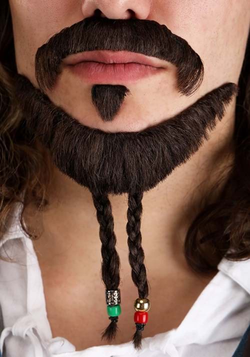 Jack Sparrow Mustache and Goatee