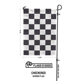 Checkered Garden Flag