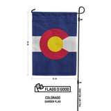 Colorado Garden Flag
