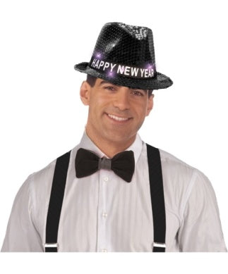 New Years Light Up Hat