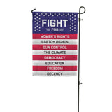 "Fight For..." Garden Flag