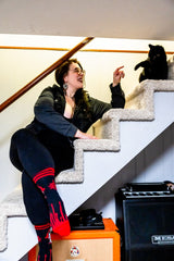 FootClothes x Aborted Death Kitty Crew Socks