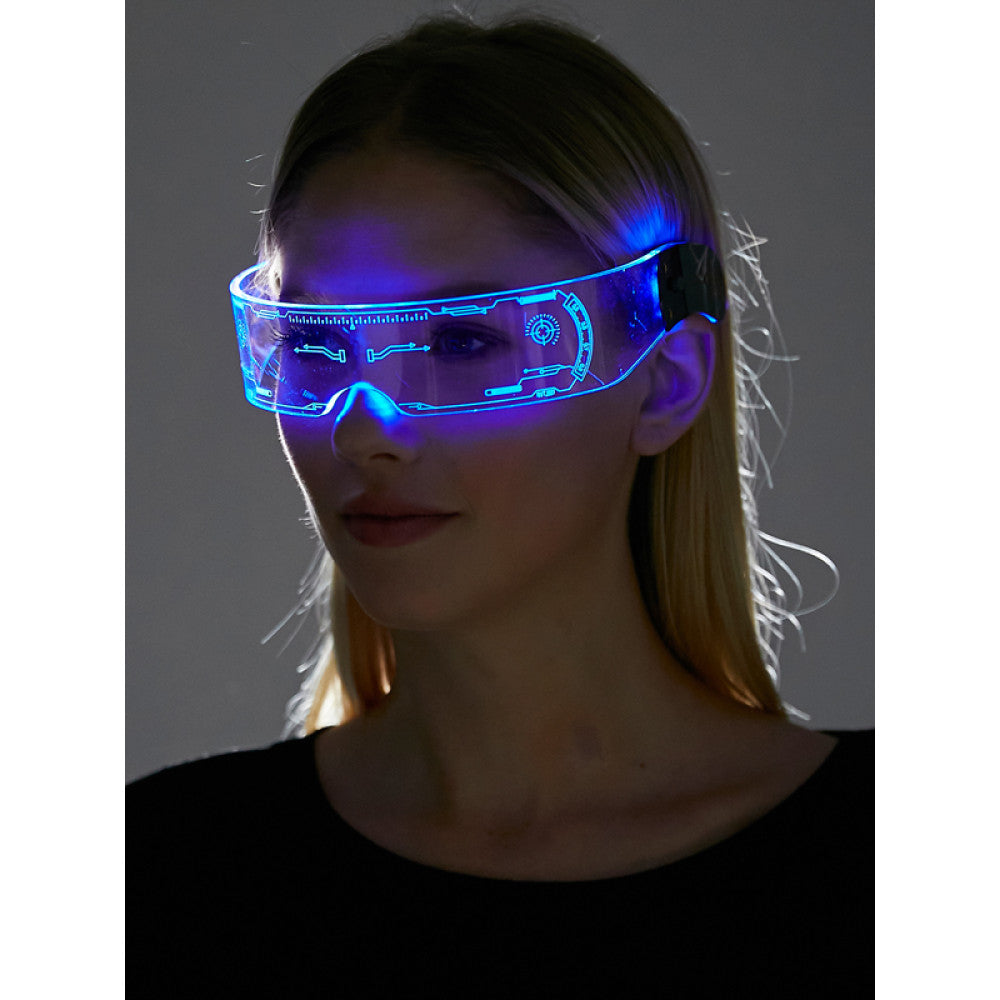 Light-Up Cyberpunk Goggles