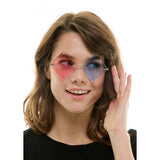 Red & Blue Diamond Glasses