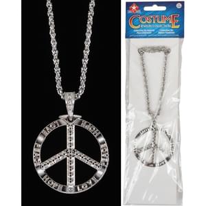 Silver Peace Necklace