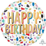 18" Happy Birthday Balloon