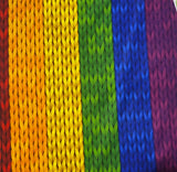 CLEARANCE Rainbow Knit - High-quality Handcrafted Vibrant Leggings