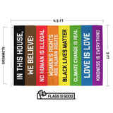 "In This House..." Flag (Double-Sided)