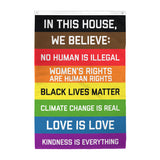 "In This House..." Flag (Double-Sided)