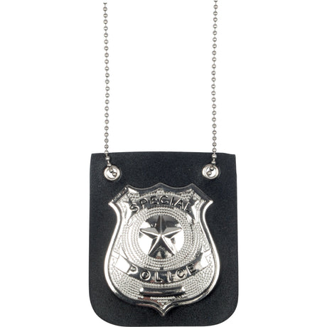 Special Police Badge Necklace