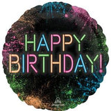 18" Happy Birthday Balloon